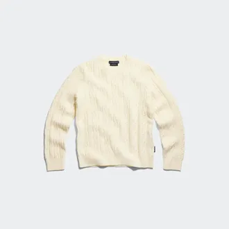 Canada Goose Habel Knit Crew (Women, Bone, XL)