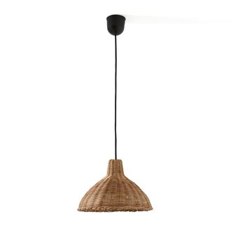 La Redoute Interieurs Hanglamp / handlamp in rotan &Oslash;26 cm, Alaya