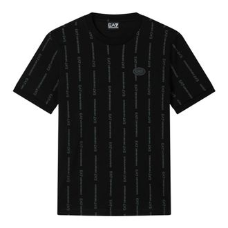 Emporio Armani T-Shirts, male, Black, Size: 2XL Short Sleeve T-Shirts