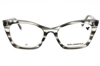 Karl Lagerfeld KL6134 Cat-Eye Acetate Eyeglasses - Gray