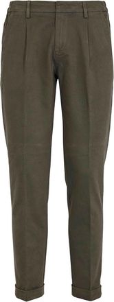Fay Slim Capri Pants In Cotton Gabardine