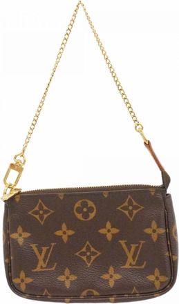 Louis Vuitton Brown Pouch (Pre-Owned)