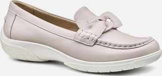 Hotter Womens Cabana Womens Shoes - Light Mink Leather - Size: 6.5