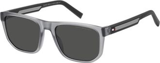 Tommy Hilfiger TH 2200/S Kb 7(Ir) Zonnebrillen - Heren - Zonnebrillen - Grijs - 55 MM - Accessoires