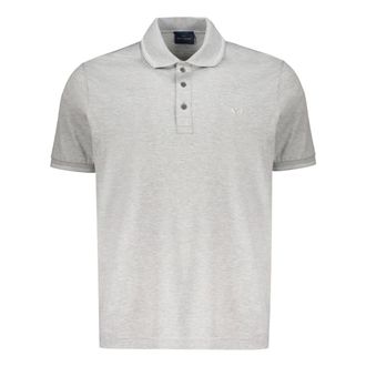 Paul & Shark Paul & Shark, Polo Shirts, male, Gray, Size: 2XL Short Sleeve Cotton Polo