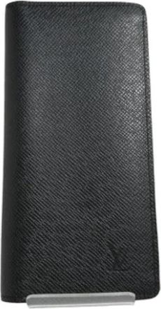 Louis Vuitton Tweedehands leren portemonnees - Dames - Vintage Accessoires - Zwart - ONE Size - Vintage