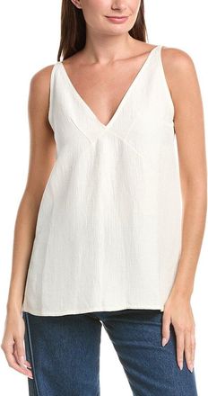 Proenza Schouler Mitchell Linen-Blend Top