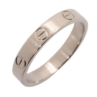 Cartier Silver White Gold (18K) Band Ring (Pre-Owned)