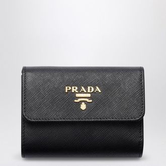 Prada Small black Saffiano wallet
