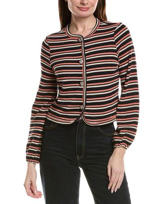 CeCe by Cynthia Steffe Cece Elastic Cuff Knit Cardigan