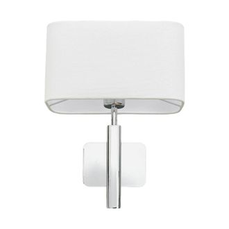 Lucande Lucande L&aacute;mpara De Pared jettka En Plateado Textura, Tela, Tejido, Seda