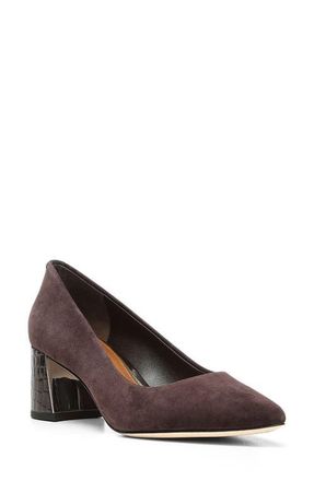 Donald J Pliner Suzette Pointed Toe Pump in Dark Brown at Nordstrom, Size 5.5