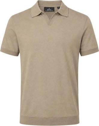 Ragman Polo M/M - Heren - Polos - Beige - M - Tops