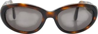 Bulgari Pre-owned Accessories, female, Brown, Size: ONE SIZE Pre-owned Plastic sunglasses