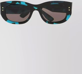 Gucci square frame sunglasses stud accents