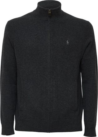 Polo Ralph Lauren Cardigans - Heren - Vesten - Grijs - L - Truien & Vesten