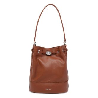 Zanellato Bucket Bags, female, Brown, Size: ONE SIZE Monda Daily Small Bucket Bag
