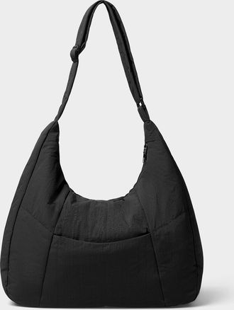 Le 31 Mens Quilted nylon Tote Bag