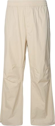 Burberry Beige Cotton Blend Trousers