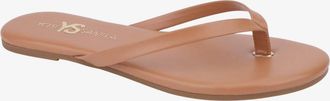Yosi Samra Womens Rivington Flip Flop Sandals In Whiskey