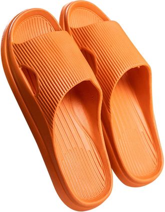 Generic Cloud Sliders Women Men Anti Slip Casual Comfort Bath Shower House Slippers Lightweight Ultra Soft Thikc Sole Slip On Flip Flops Beach Pool