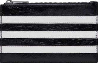 Balenciaga x adidas Long Coin And Card Holder Black 721896210M61091