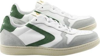 Valsport Schoenen, Heren, Veelkleurig, 40 EU, Su&egrave;de, Groene Su&egrave;de Leren Sneakers