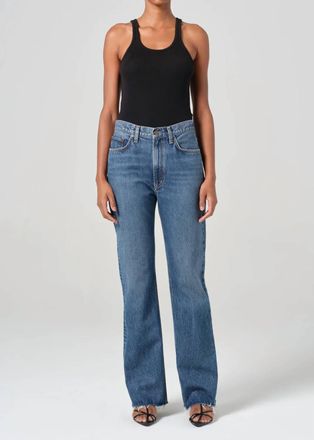 A Gold E Leena Flare Jeans In Placebo