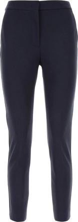Max Mara Midnight Blue Stretch Viscose Blend Pegno Pant