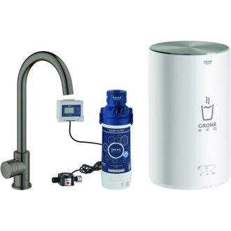 GROHE Grifo De Pedestal Y Caldera Red Mono 30085 M-size C- Grafito Duro