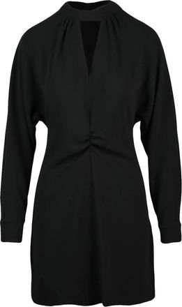 Pennyblack Mini Dress With Batwing Sleeves And Gathered Detail