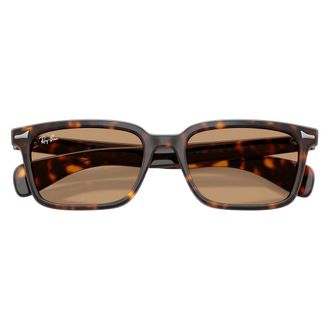 Ray-Ban Brunel Zonnebril - unisex - Accessoires - Bruin - Maat: 56 MM