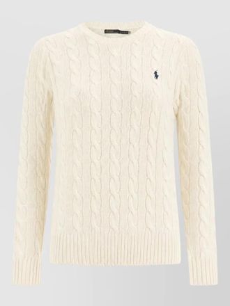 Polo Ralph Lauren cable knit crewneck sweater long sleeves