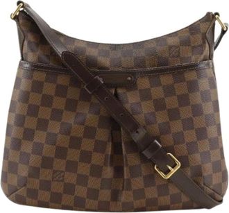 Louis Vuitton Pre-owned Cross Body Bags, female, Brown, Size: ONE SIZE Pre-owned Bloomsbury PM Damier Shoulder Bag