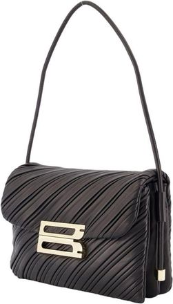 Victoria Beckham Womens Shoulder Bag Black Calfskin