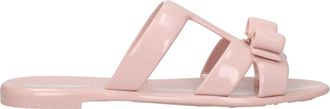 Ferragamo Lylia Mujers Chanclas Y Zuecos Pvc Rosa/Rosa Antiguo