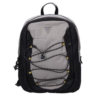 Guess Tassen, Heren, Grijs, ONE Size, Technische Stoffen Rugzak