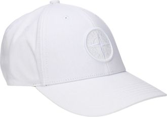 Stone Island Herens Hoeden Katoen Wit