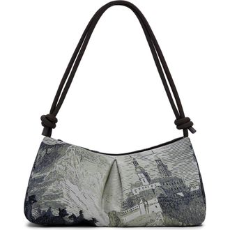 Desigual Jacquard Shoulder Bag in Light Gray at Nordstrom