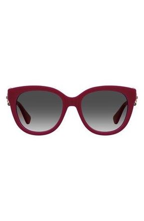 Moschino 54mm Gradient Cat Eye Sunglasses in 0C9A-Ha at Nordstrom Rack