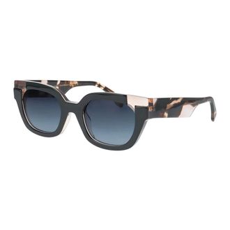 Face &agrave; Face Sunglasses, female, Black, Size: 50 MM Sunday 1 Sunglasses