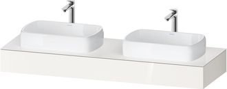 Duravit Qatego Console, 1600x550x170mm, D&eacute;coupe &Agrave; Gauche Et &Agrave; - Duravit