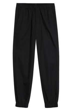 Moncler Ripstop Sweatpants in Black at Nordstrom, Size 34 Us