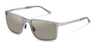 Porsche Design P86002 D175 Mens Sunglasses Grey Size 58