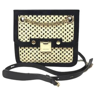 Jimmy Choo London Pre-owned Cross Body Bags, female, Beige, Size: ONE SIZE Pre-owned Shoulder Bag