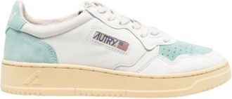 Autry Medalist Low - Dames - Sneakers - Blauw - 36 EU - Katoen - Schoenen