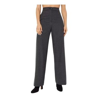 Yves Salomon Mujer, Pantalones, Gris, Talla: S