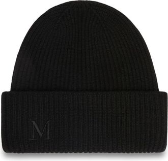 Max Mara Mmretina Beanie - female - Max Mara - Accessories - Black - ONE SIZE - Accessories
