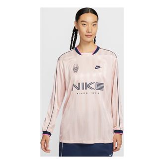 Nike (WMNS) Nike Sportswear Long-Sleeve Jersey Dark pink Midnight Navy IM7453-667