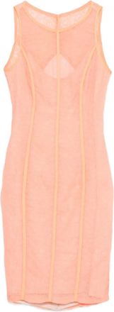 Gemy Maalouf Abito con inserti - Arancione